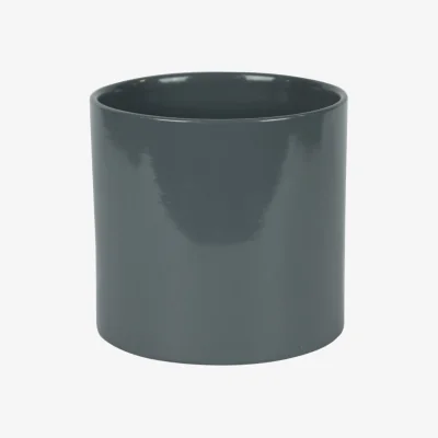 The Range Hortus Sofia Glossy Grey Sofia Pot - Grey