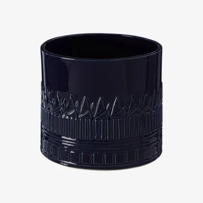 The Range Petra Blue Finish Planter - Blue