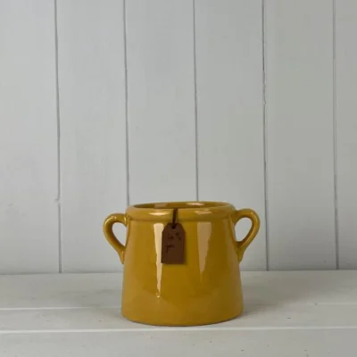 The Range Classic Small Burnt Yellow For You Pot - Mustard