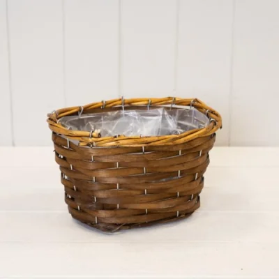 The Range Charming Oval Brown Trough for Home Decor - Brown