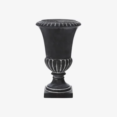 The Range Josten Planter with Grey Finish - Grey