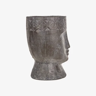 The Range Darnell Large Face Planter - Black