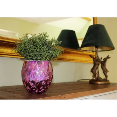 The Range Self Watering Plant Pot ¿ Pink & Purple (Modern Indoor Planter) - Pink