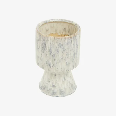 The Range Shai Large Beige Speckled Planter - Beige