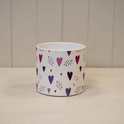 The Range Classic Cream Love Heart Pot Plant pot - Multi