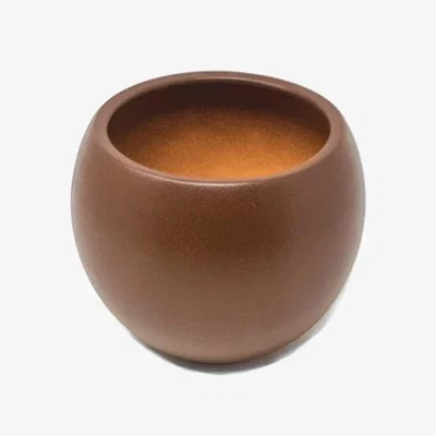 The Range Epoxi Indoor Plant Pots - Rust / 24cm