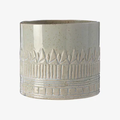 The Range Petra Small Planter - Green