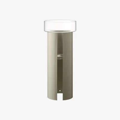 The Range LSA Terrazza Planter H75cm Clear and Grey - Grey