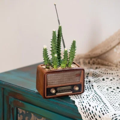 The Range Mini Radio Planter Pots - Design 2