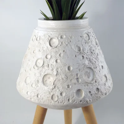 The Range Luxury Indoor Planter Cachepot - White / 40cm
