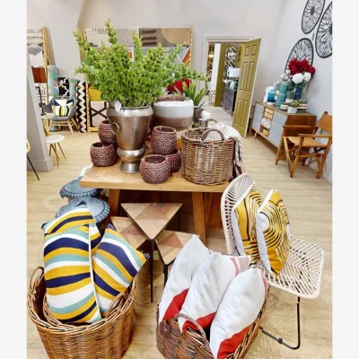 The Range Bora Seagrass Basket Planter - Black