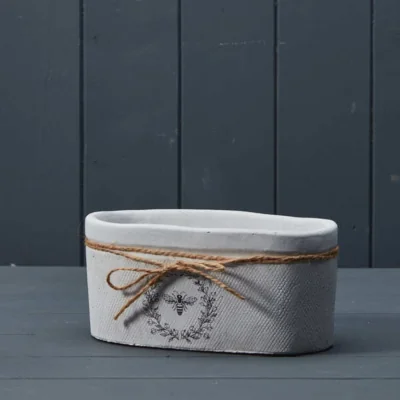 The Range Charming White Bee Trough for Home Decor - White