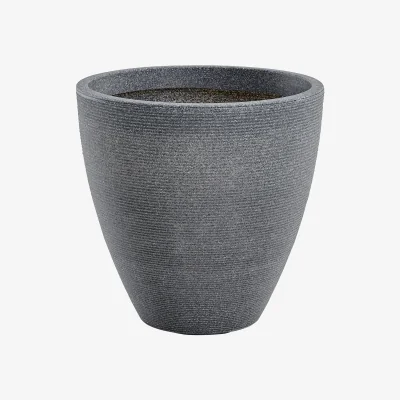 The Range Valencia Stone Effect Planter  - Ash / 45cm