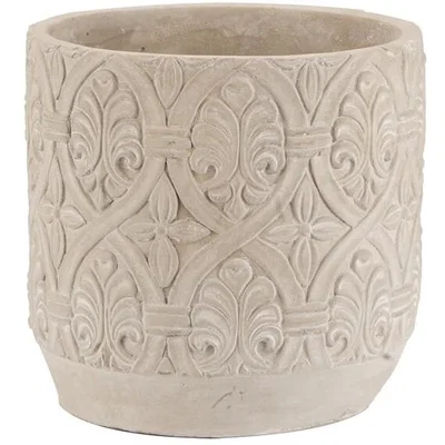 The Range Grey Baroque Planter