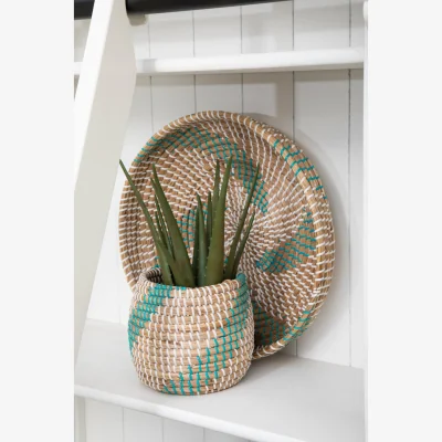 The Range Bora Seagrass Planter - Green