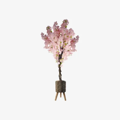 The Range Pegdev Cherry Blossom Tree with Zandi Planter 150cm - Pink