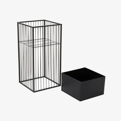 The Range Alden Floor Standing Planter - Black
