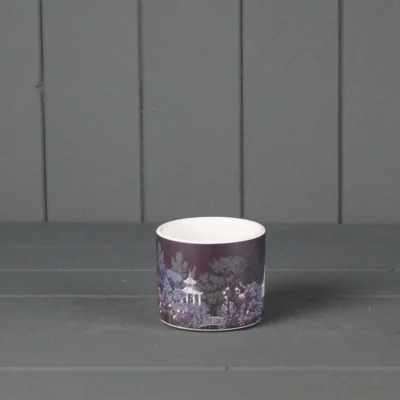 The Range Small Rustic Purple Pagoda Pot Plant pot - Purple