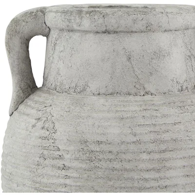 The Range Athena Stone Amphora Pot - White