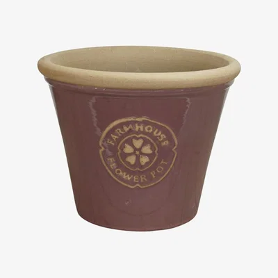 The Range Farmhouse Collection Plum Pot - Plum / 22cm