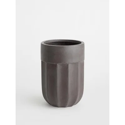 Soho Home Moreton Planter Large Tall Black