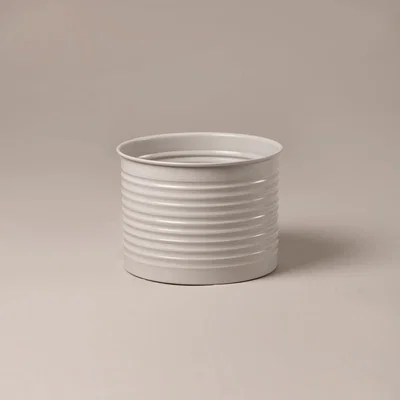 Sazy Cancan Plant Pot, Bone White