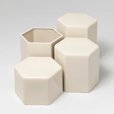Sazy Giant Ceramic Side Tables & Planter Set