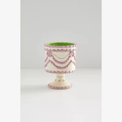 Urban Outfitters UO Purple Cake Plant Pot - Purple ALL at Urban Outfitters