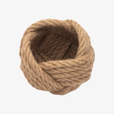 Wolf & Badger Brown Mini Unbound Planter Jute | One Size | Starfish Project
