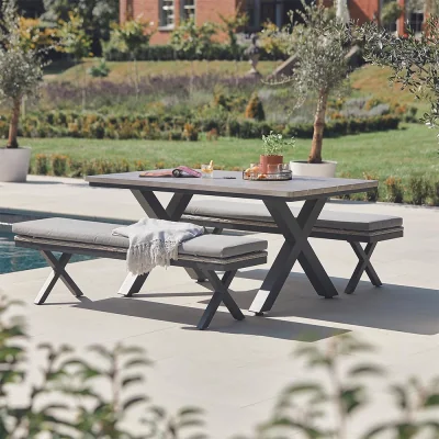 Atkin & Thyme Freya 6 Seat Bench Set