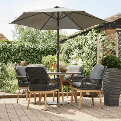 Atkin & Thyme Zara 4 Seat Dining Set 