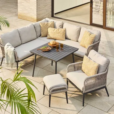 Atkin & Thyme Celia Corner Lounge Dining Set