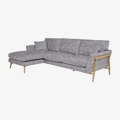 Barker and Stonehouse Ercol Forli Left Hand Facing Corner Chaise Sofa, Quickship