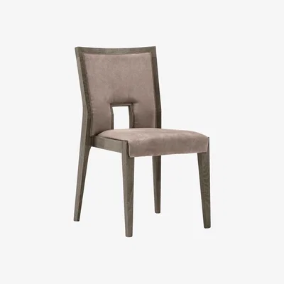 Barker and Stonehouse Vinci Ambra Low Back Chair, Scarlet Light Taupe