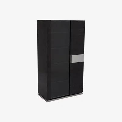 Barker and Stonehouse Carvelle 2 Door Cabinet, Dark Velvet Birch