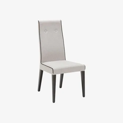 Barker and Stonehouse Borgia Fabric Dining Side Chair, Grey
