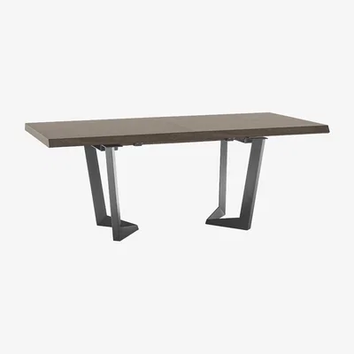 Barker and Stonehouse Vinci Extending Dining Table, Silver Birch