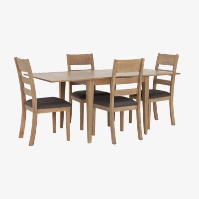 Barker and Stonehouse Ibex Flip Top Table and 4 Ibex Chairs