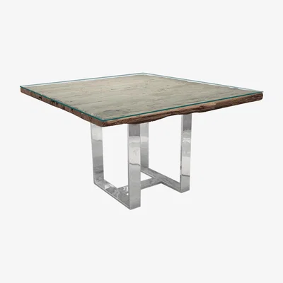 Barker and Stonehouse Caspian Atlantic Square Dining Table