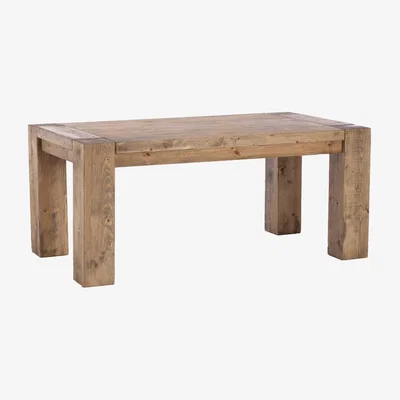 Barker and Stonehouse Reclaimed Wood Unique Handmade Dining Table - W180 x D100 x H79.5cm - Barker &amp; Stonehouse