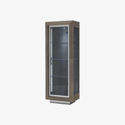 Barker and Stonehouse Vinci 1 Door Cabinet, Silver Birch
