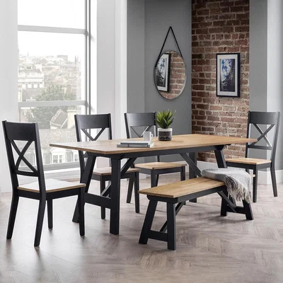 Cuckooland Julian Bowen Hockley Dining Set with Bench