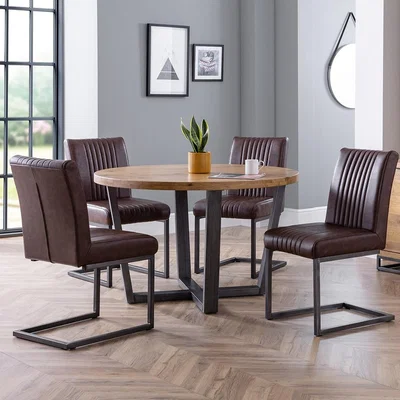 Cuckooland Julian Bowen Brooklyn Round Dining Set
