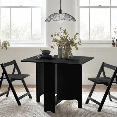 Dunelm Gatan Gateleg Table With 2 Chairs