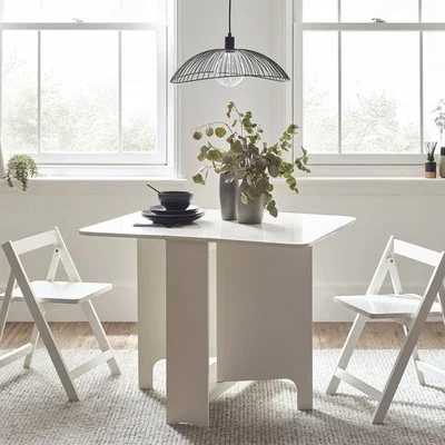 Dunelm Gatan Gateleg Table With 2 Chairs