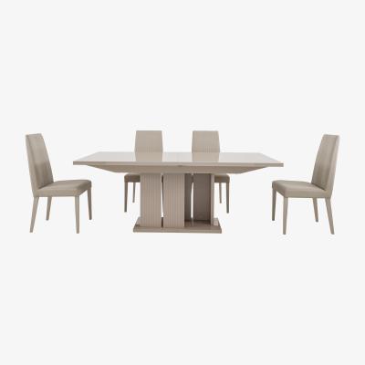 Furniture Village ALF - Livia Extending Dining Table and 4 Dining Chairs - 200-cm