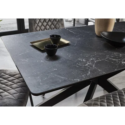 Furniture Village Creed Large Table and 4 Chairs Dining Set