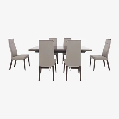 Furniture Village ALF - Corrado Extending Dining Table and 6 Dining Chairs - 210-cm