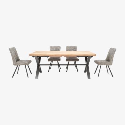 Furniture Village Earth Large Dining Table and 4 Chairs