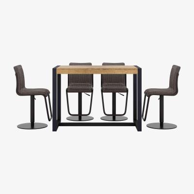Furniture Village Fire 2.0 Bar Table and 4 Bar Stools